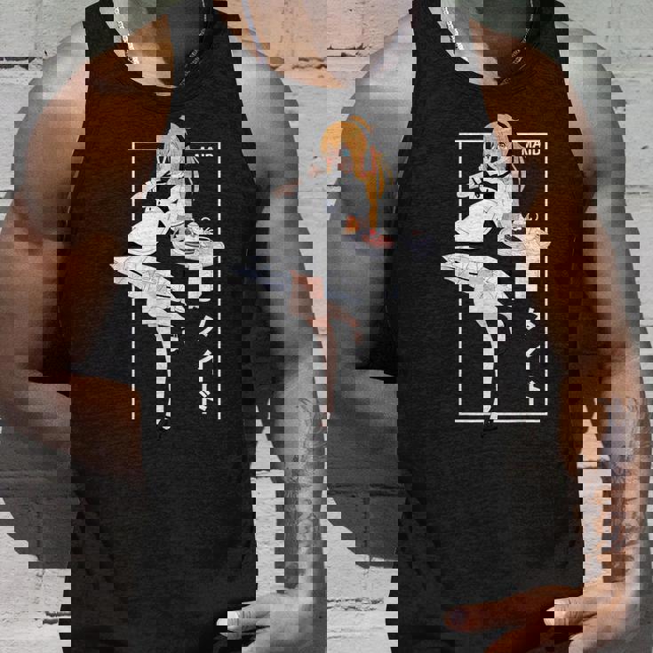 日本アニメメイド漢字オタク タンクトップ 彼への贈り物