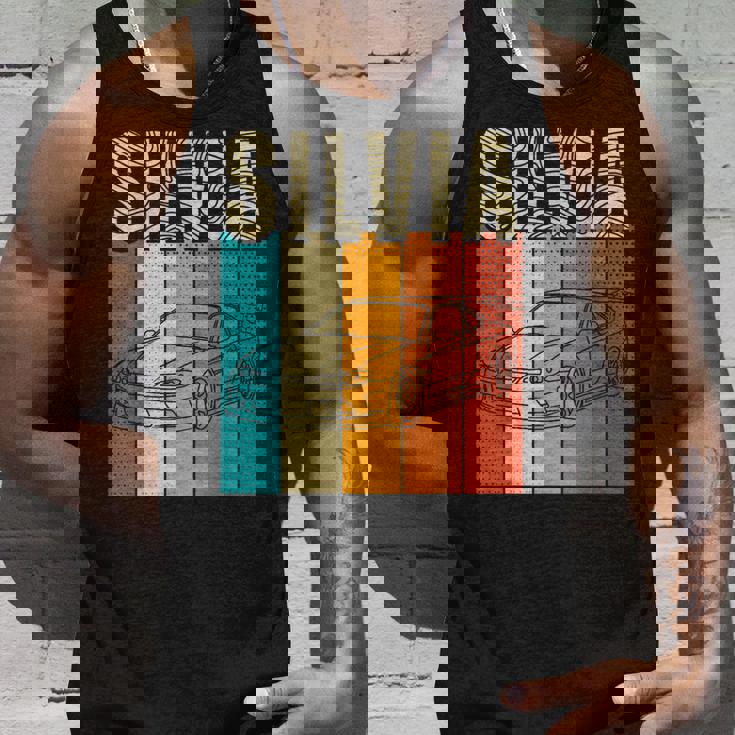 日本シルビア15 チューニング スポーツカー レジェンド 90年代 ヴィンテージ タンクトップ 彼への贈り物