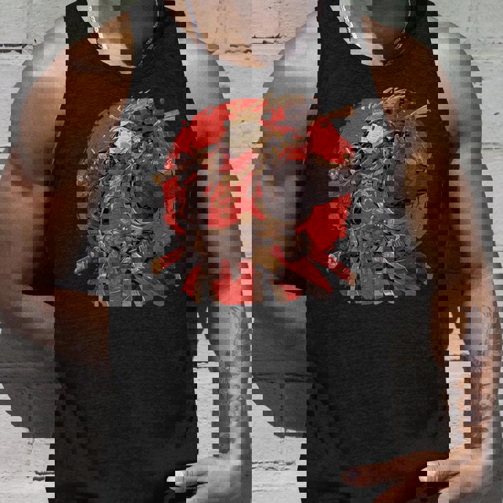 日本美術 パンダ 忍者 浮世絵 アニメ風 サムライパンダ タンクトップ 彼への贈り物