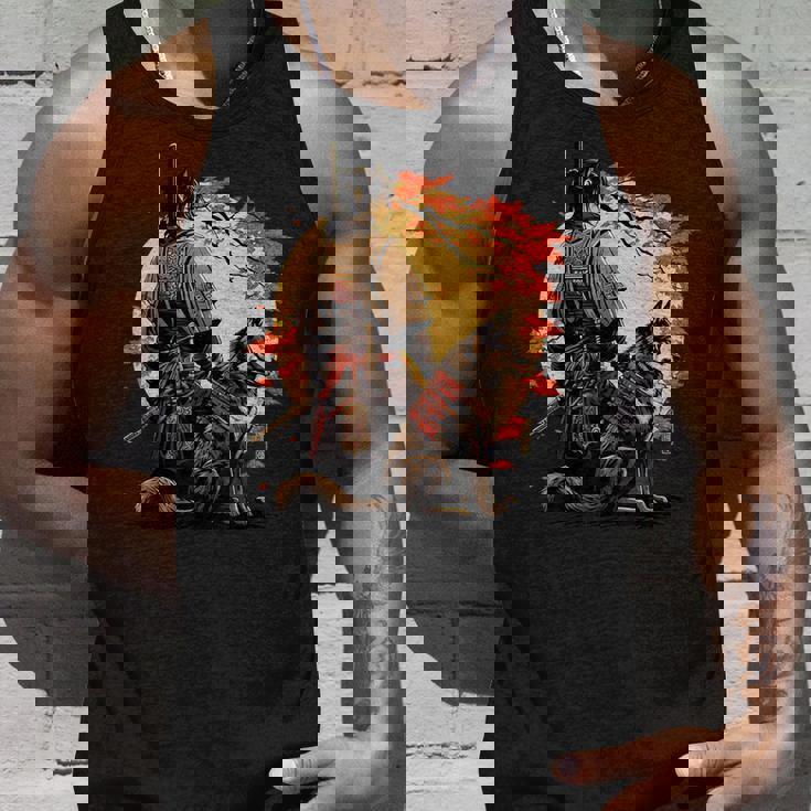 日本美術 忍者 浮世絵 アニメ風 侍 改 健 タンクトップ 彼への贈り物