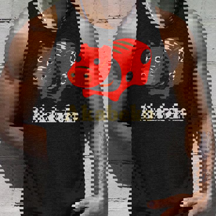 日本赤べこ 会津 福島 お土産おもちゃ 伝説の牛 タンクトップ 彼への贈り物