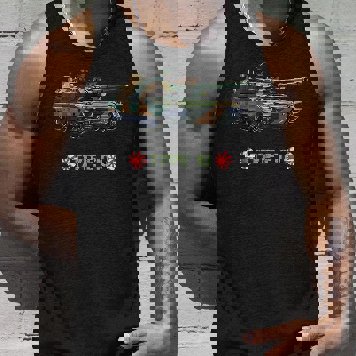 日本陸軍 10式陸軍主力戦車 タンクトップ 彼への贈り物