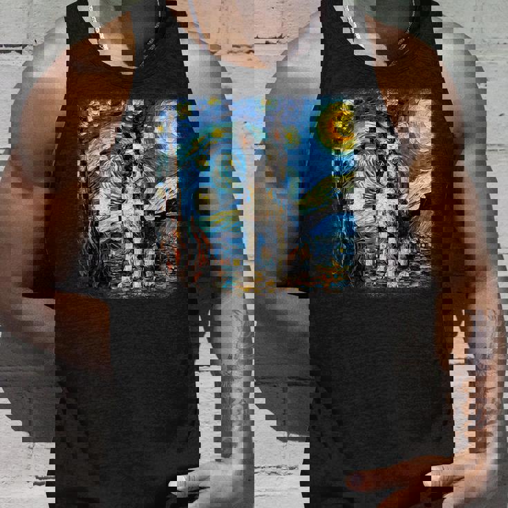 星月夜のヴァンゴッホ ボストンテリア タンクトップ 彼への贈り物