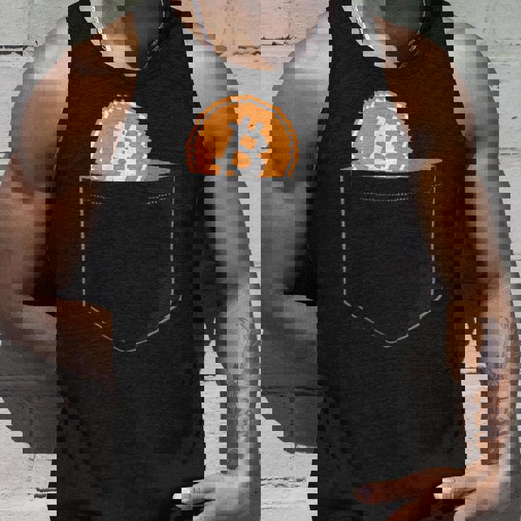 暗号、ビットコイン、イーサリアム、ブルラン。 タンクトップ 彼への贈り物