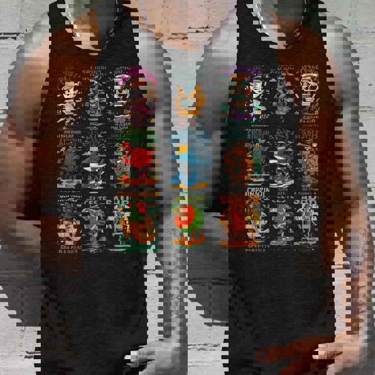 最も愛されているイタリアンブレインロットキャラクターキッズミームボーイトレンディ。 タンクトップ 彼への贈り物