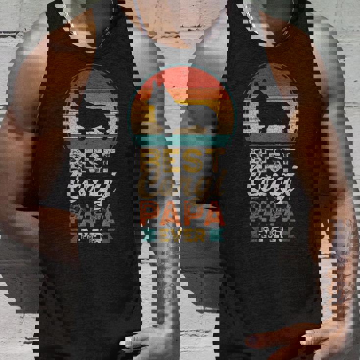 最高のコーギー・パパ、父の日 タンクトップ 彼への贈り物