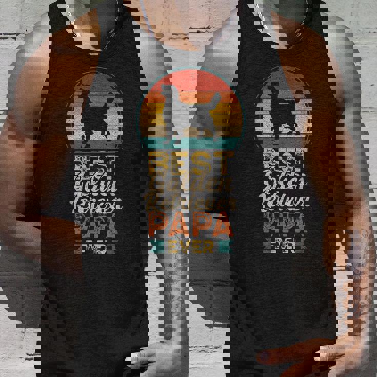 最高のゴールデンレトリバー・パパ、父の日 タンクトップ 彼への贈り物