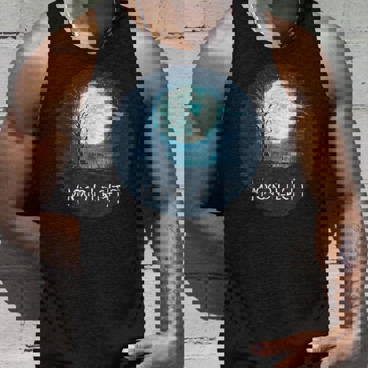 月光愛好家のための素晴らしい夜の服。 タンクトップ 彼への贈り物