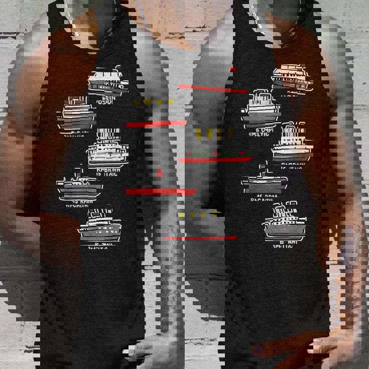 有名なクルーズ船 Rms タイタニック ブリタニック ポセイドン カルパチア タンクトップ 彼への贈り物