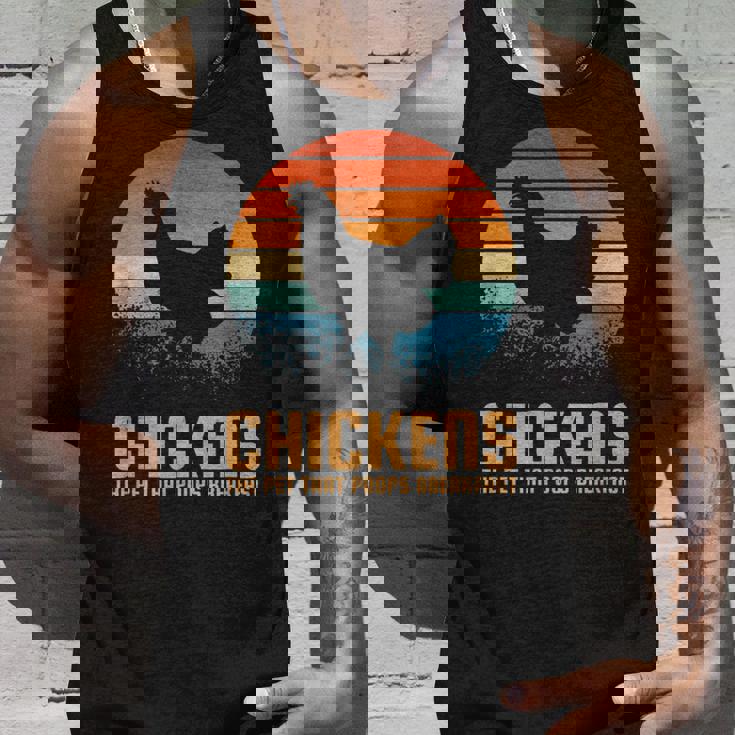 朝ごはんを食べるペット、ニワトリ タンクトップ 彼への贈り物