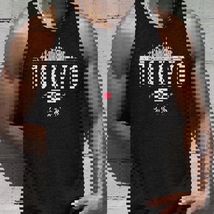 東京ジャパン スカイライン 日本の国旗 プライド お土産 タンクトップ 彼への贈り物