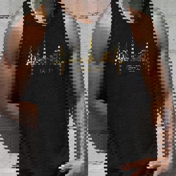 東京スカイライン ハートビート・ジャパン ファン・ハート アイ・ラブ・トーキョー I Love Tokyo タンクトップ 彼への贈り物