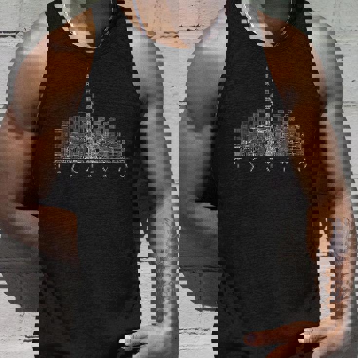 東京スカイライン 日本 ランドマーク スカイツリー 東京タワー お土産 タンクトップ 彼への贈り物