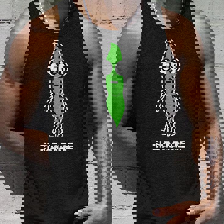 枝豆 えだまめ 顔 イラスト かわいい おもしろ 面白い 簡単 シンプル ゆるい 野菜 タンクトップ 彼への贈り物