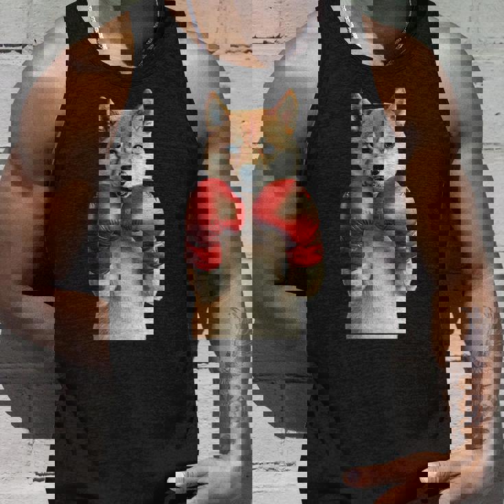 柴犬ボクシング 長袖tシャツ タンクトップ 彼への贈り物