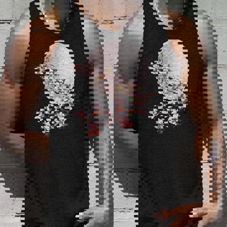 桜 花 満月 さくら 日本文化 タンクトップ 彼への贈り物