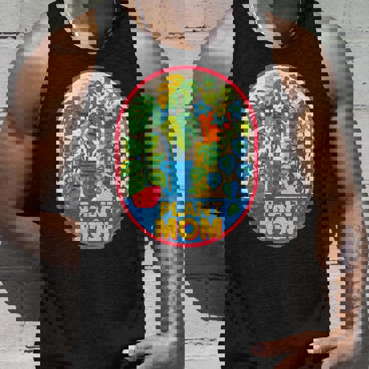 植物 ママ イラスト ポトス モンステラ 観葉植物愛好家 タンクトップ 彼への贈り物