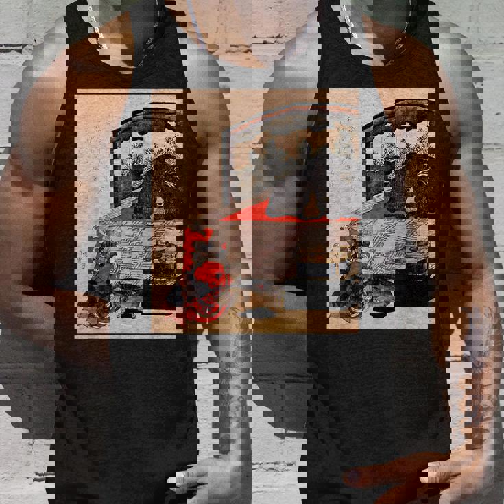 歌川国芳 訓練中の遊女 タンクトップ 彼への贈り物