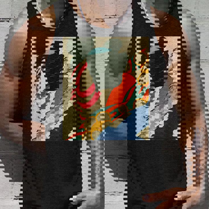 歌舞伎 かぶき 役者 日本美術 浮世絵 役者絵 名取春仙 七世松本幸四郎 梅王 タンクトップ 彼への贈り物