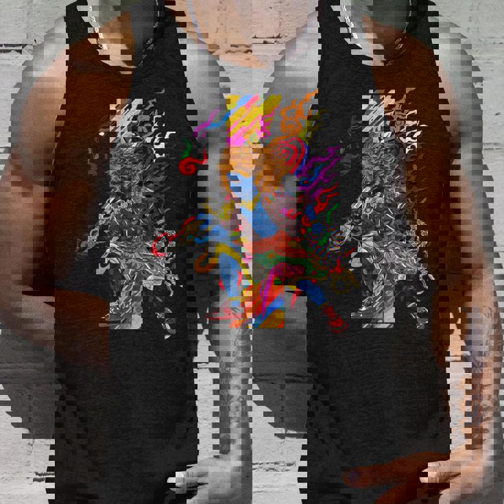 浮世絵シリーズ 踊る不動明王 タンクトップ 彼への贈り物