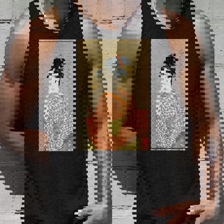 浮世絵デザイン『喜多川歌麿』アート 美術 日本画 グッズ タンクトップ 彼への贈り物