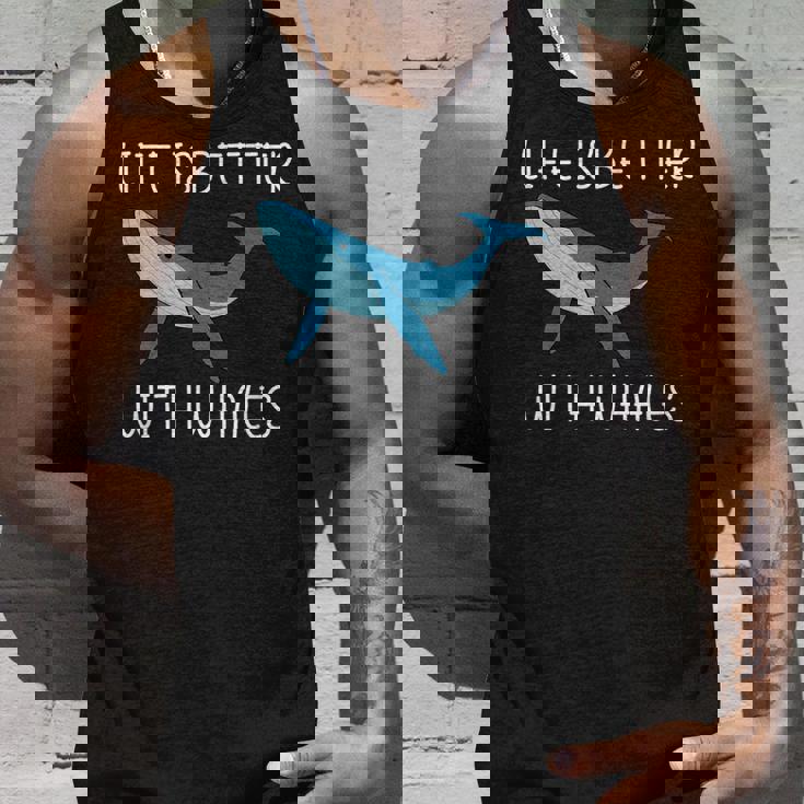 海 自然を愛する人 鯨のいる生活 タンクトップ 彼への贈り物