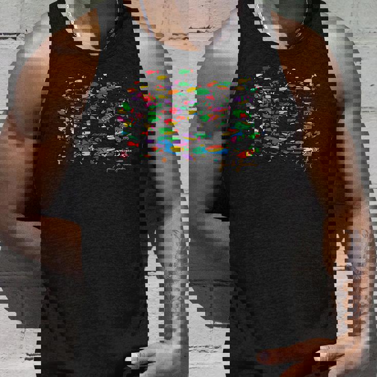 海の中の魚 タンクトップ 彼への贈り物