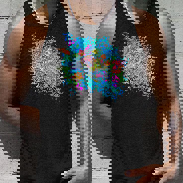 海シリーズ 鮮やかな海亀 タンクトップ 彼への贈り物