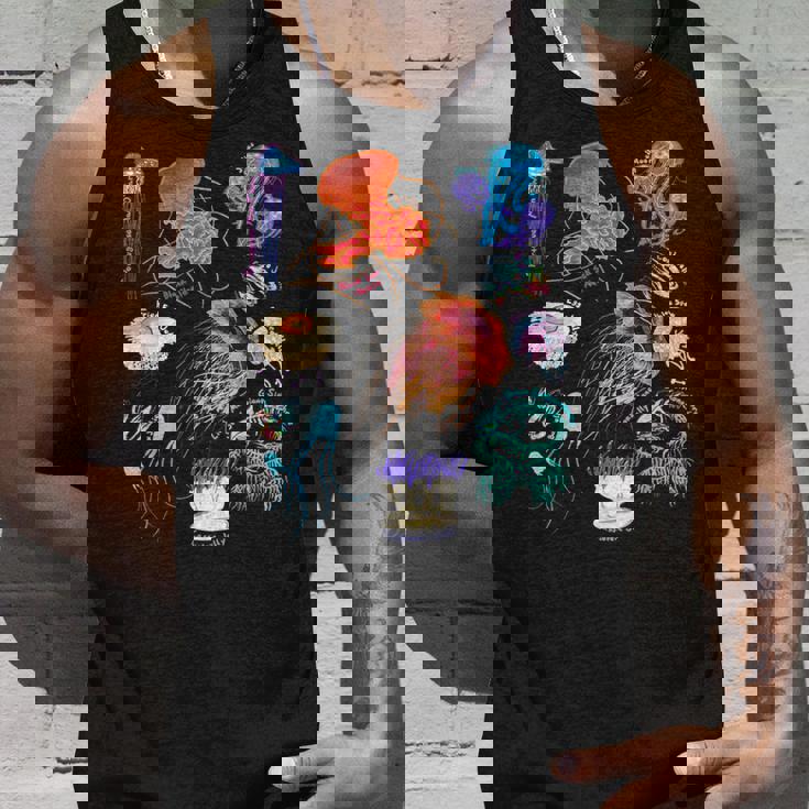 海洋生物クラゲ タンクトップ 彼への贈り物