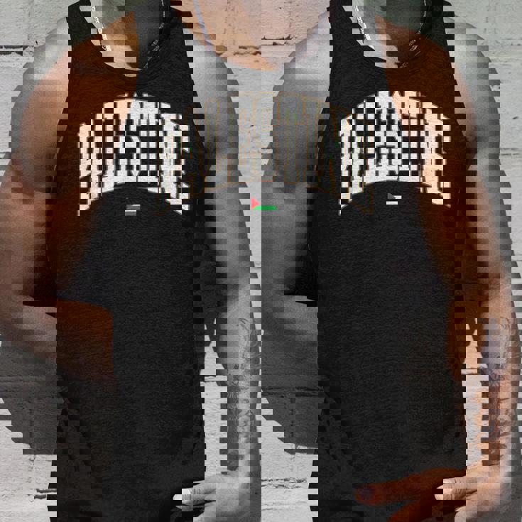 無料のパレスチナ大学代表チームフォント パレスチナの国旗を保存 タンクトップ 彼への贈り物