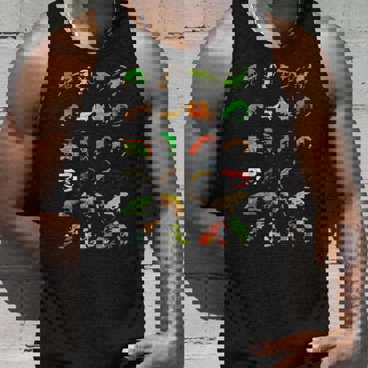 爬虫類 種別 かわいい ヤモリ トカゲ タンクトップ 彼への贈り物