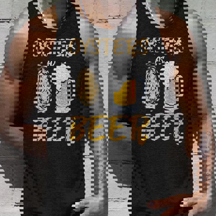 牡蠣とビール タンクトップ 彼への贈り物