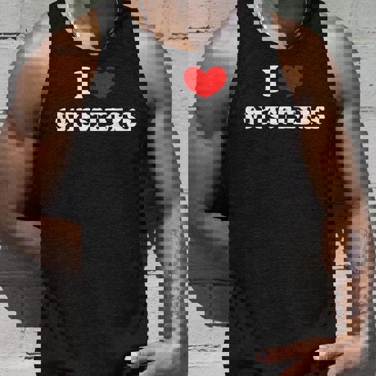 牡蠣大好き、牡蠣が大好き タンクトップ 彼への贈り物