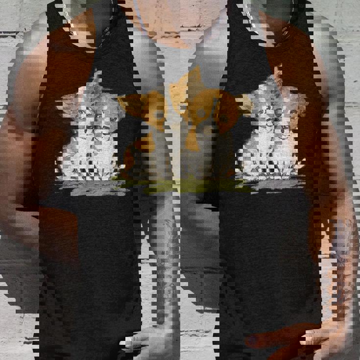 犬 ジャックラッセルテリア いぬ 子犬 ペット かわいい 動物 イラスト タンクトップ 彼への贈り物