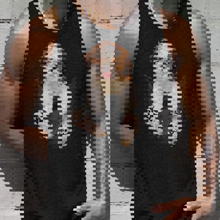 犬好き ギフト シーズー バッグ入り タンクトップ 彼への贈り物