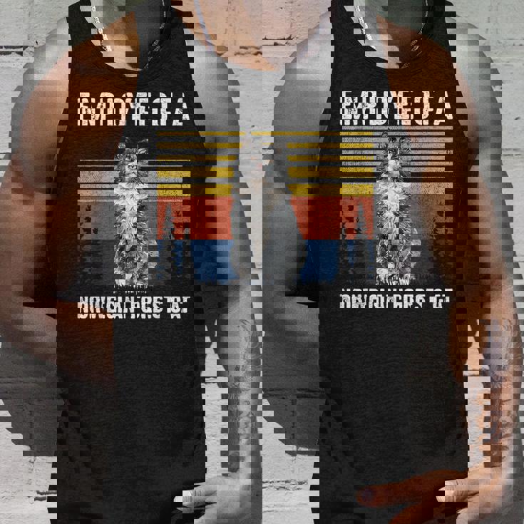 猫 ノルウェージャンフォレストキャットの社員 タンクトップ 彼への贈り物