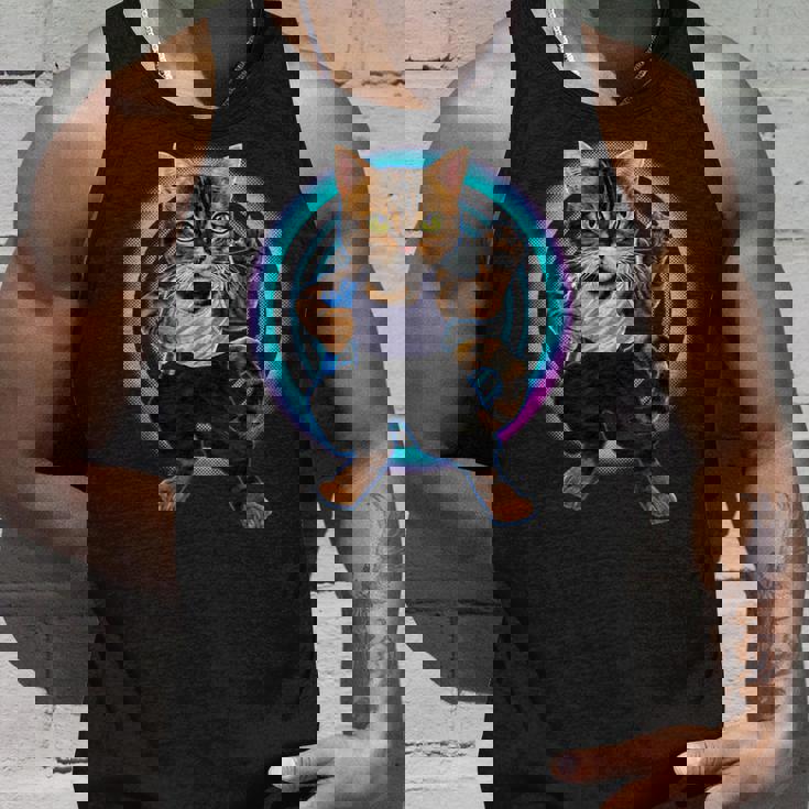 猫 ねこ カンフー タンクトップ 彼への贈り物