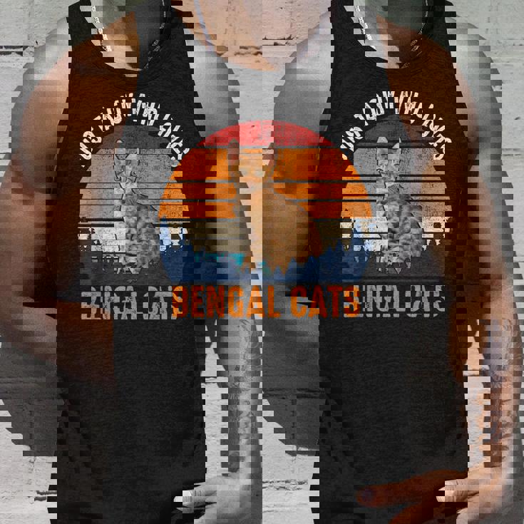 猫-ベンガル猫 タンクトップ 彼への贈り物