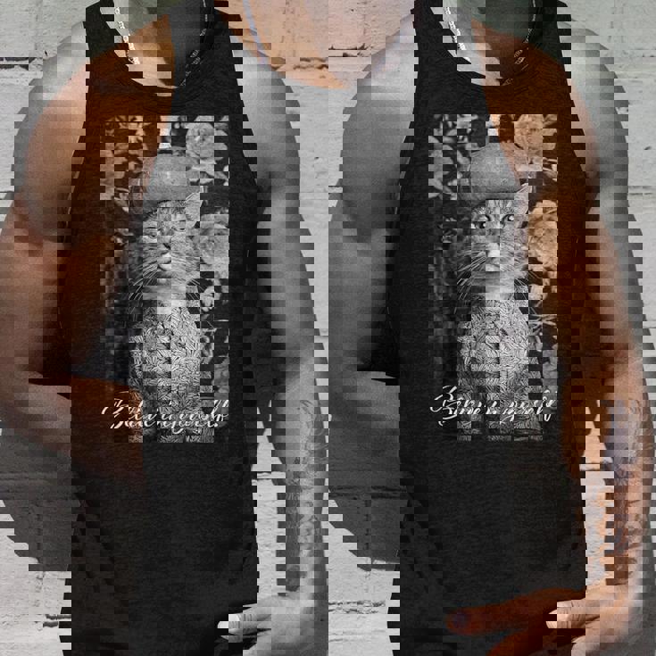 猫 モノクロ 写真 おしゃれ 可愛い 個性的 ハロウィン かぼちゃ タンクトップ 彼への贈り物