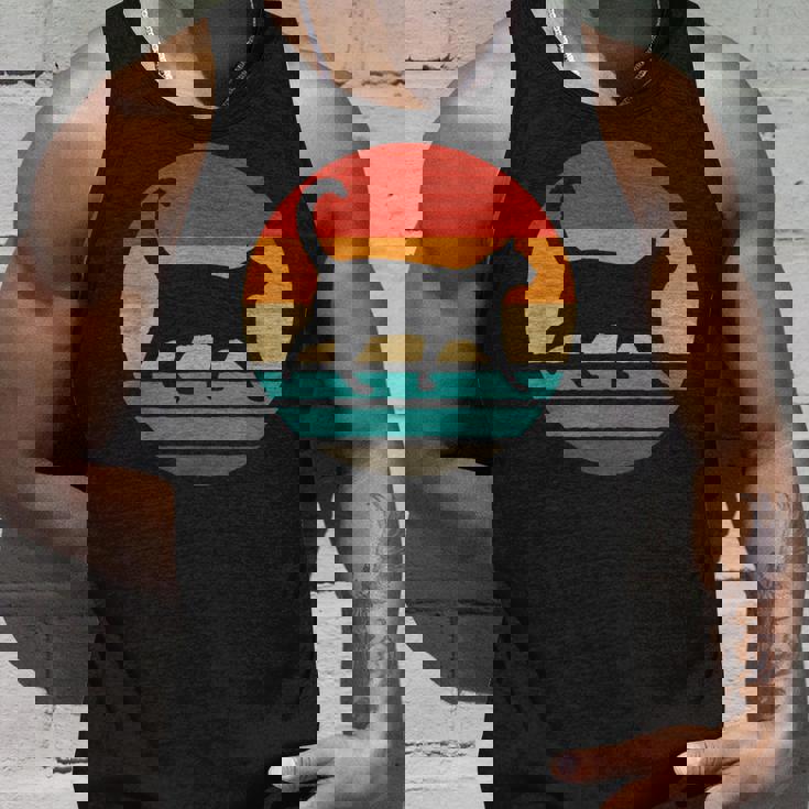 猫 レトロスタイル ビンテージ タンクトップ 彼への贈り物