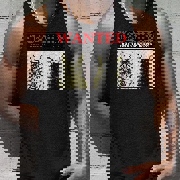 猫 ロック Rock Wanted キジトラ レトロ おしゃれ 個性的 可愛い 面白い タンクトップ 彼への贈り物