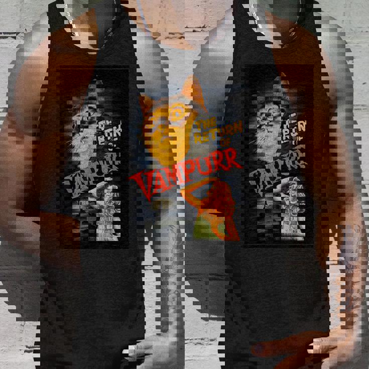 猫 吸血鬼 クラシック ホラー 映画 ファニー グラフィック シャツ タンクトップ 彼への贈り物
