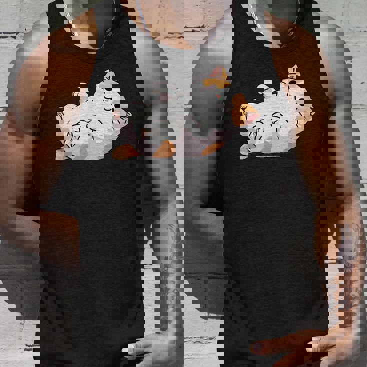 猫のへそ天 Cat Belly Trap タンクトップ 彼への贈り物