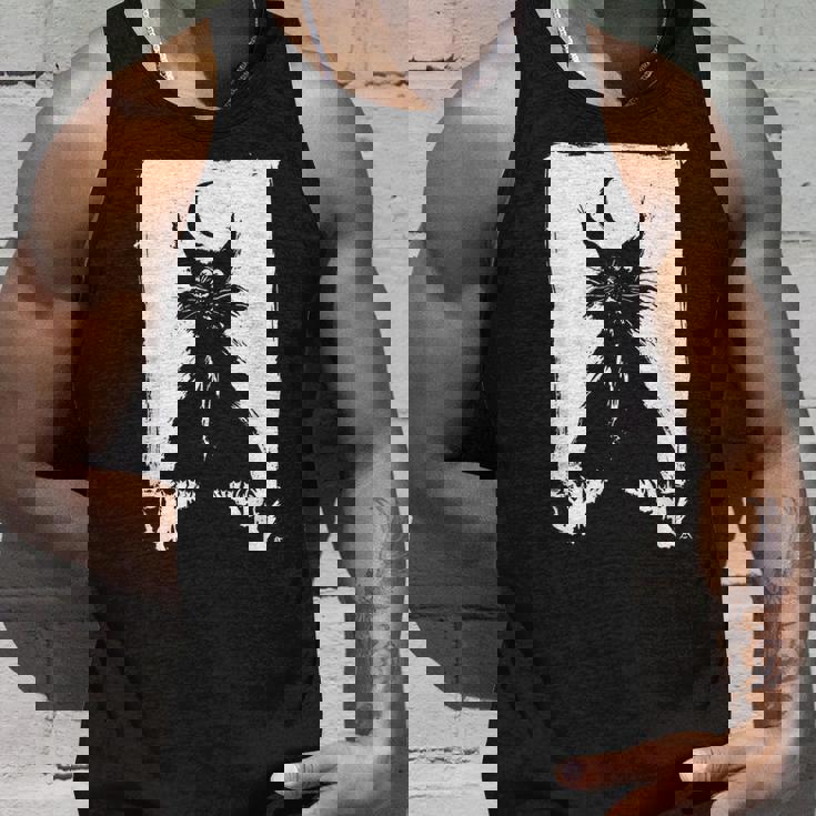 猫の夜の儀式 猫のウルタル・キム・ホルム アート Cat Night Ulthar Ritual Kim Holm タンクトップ 彼への贈り物