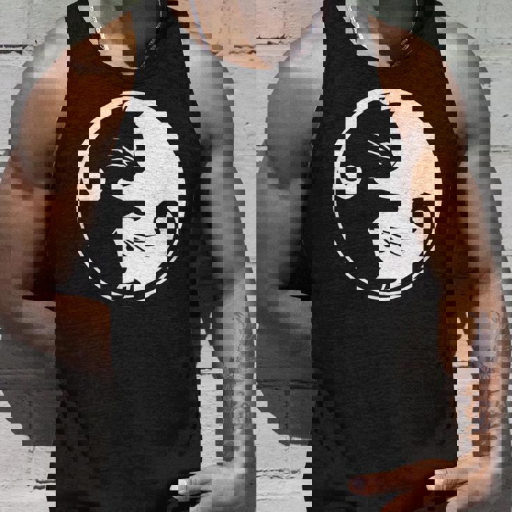 猫の陰陽相互接続 タンクトップ 彼への贈り物