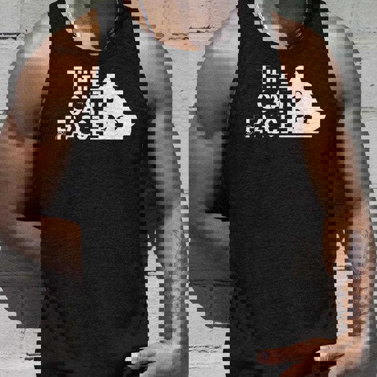 猫の顔 猫デザイン タンクトップ 彼への贈り物