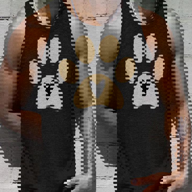 猫や犬の愛好家のための足付きハート タンクトップ 彼への贈り物