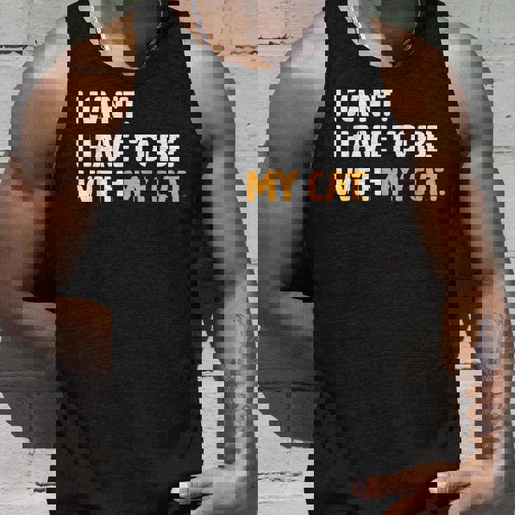 猫好きのネコちゃんペットニャーと一緒にいなくていいわけにはいかない タンクトップ 彼への贈り物