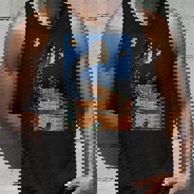 番町皿屋敷 百物語 怪談 葛飾 北斎 お皿のマンション お菊 日本美術 ハロウィン タンクトップ 彼への贈り物