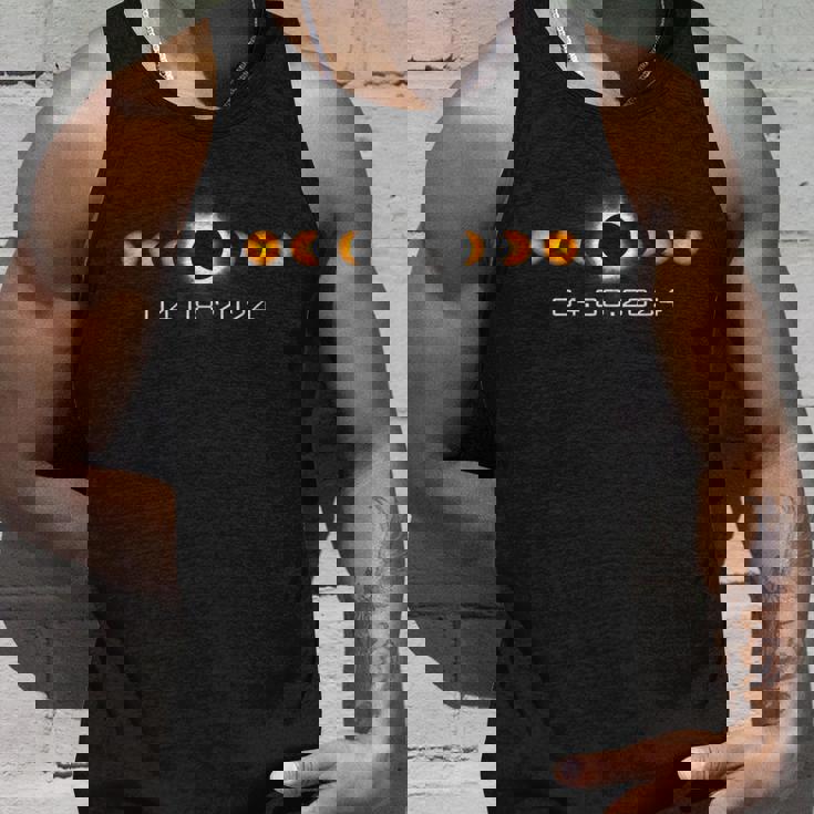 皆既日食2024年4月8日太陽の月 タンクトップ 彼への贈り物